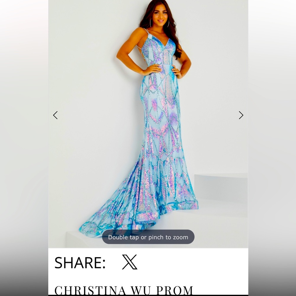 Christina Wu formal dress size 8 *sparkle*
